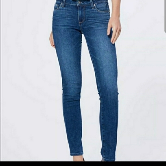 PAIGE Denim Skyline Jeans Skinny Size 26 - Picture 2 of 8